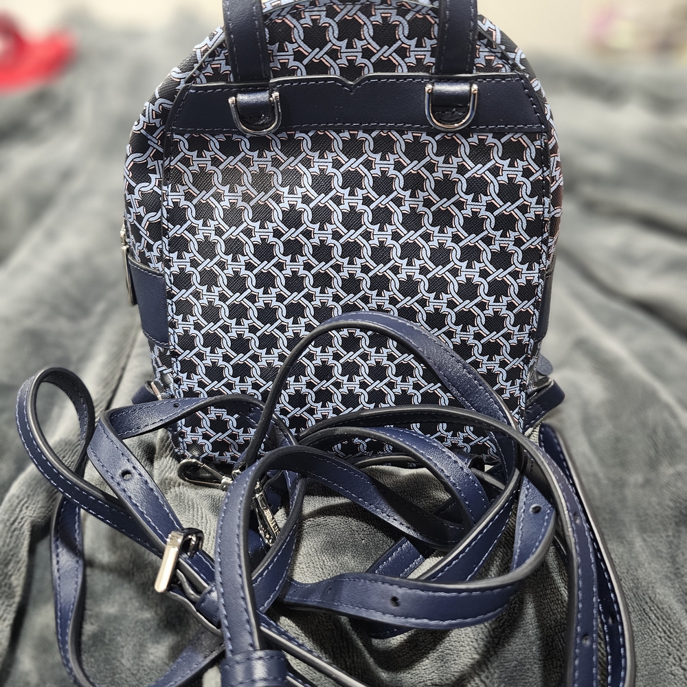kate spade Navy Patterned Mini Backpack - image 3